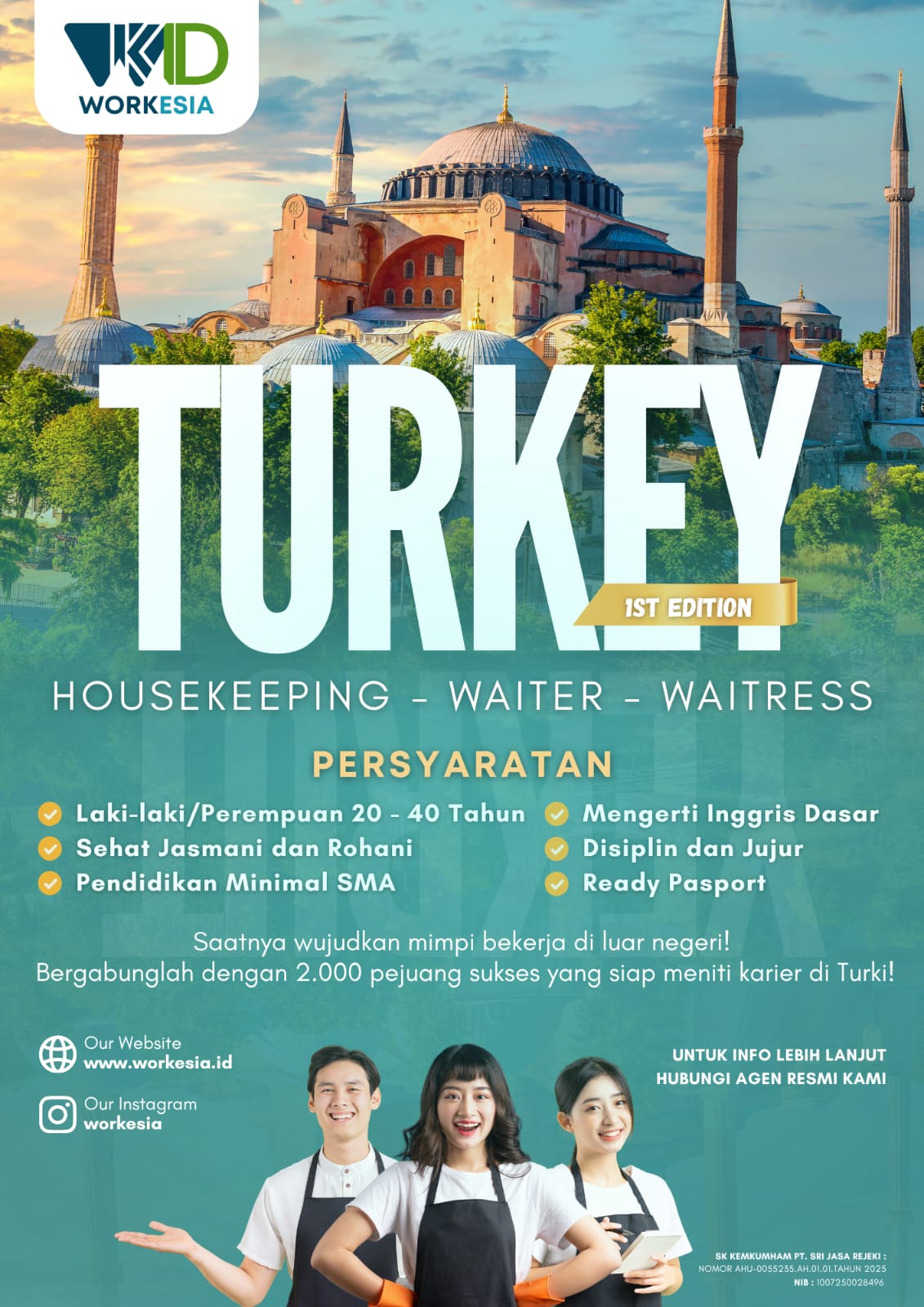 Banner Work In Istanbul Turkey